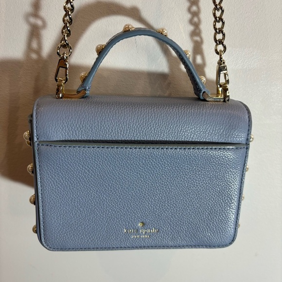 KATE SPADE MAISIE PEARL CLOUD COVER Colourway Crossbody Top Handle Bag Purse - Picture 11 of 16